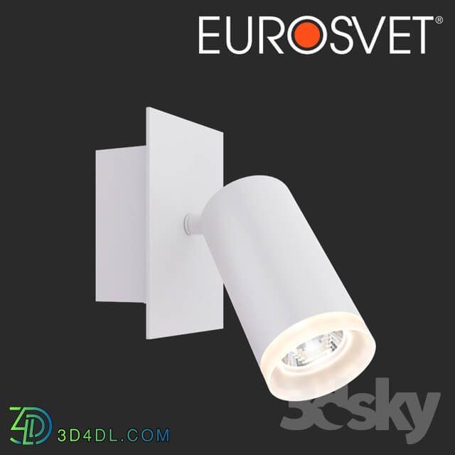 Wall light - OHM LED Wall Light Eurosvet 20067_1 white