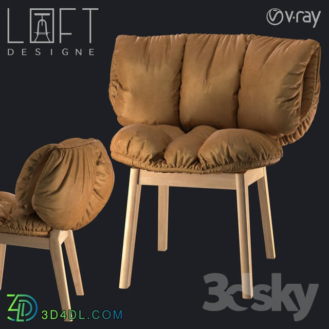 Arm chair - Chair LoftDesigne 1673 model