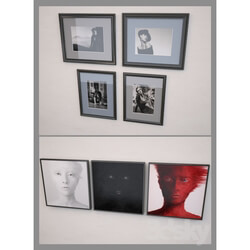 Frame - photographs and paintings 