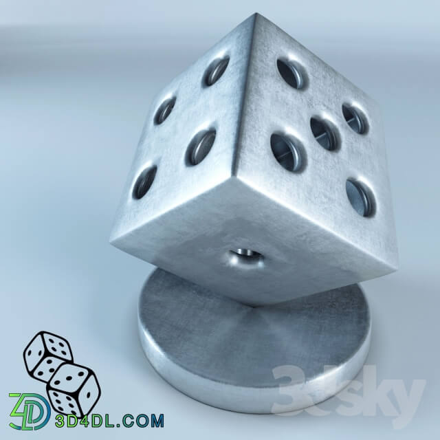 Sculpture - Metal_dice