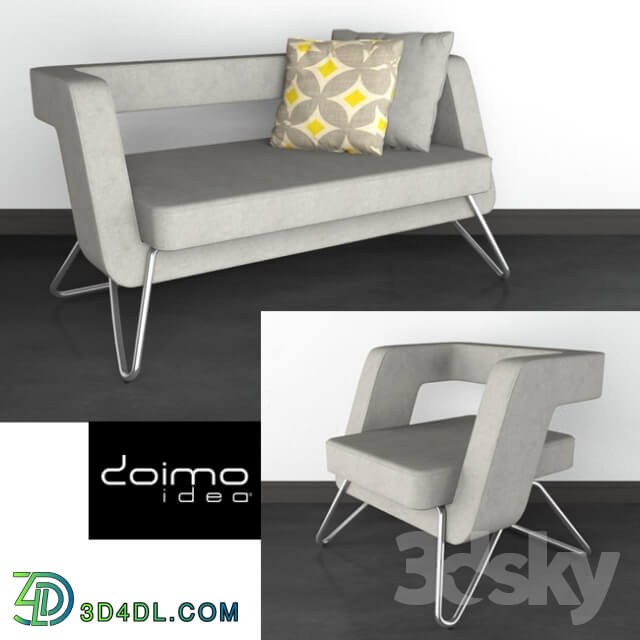 Sofa - Doimo Idea KUMO sofa and armchair