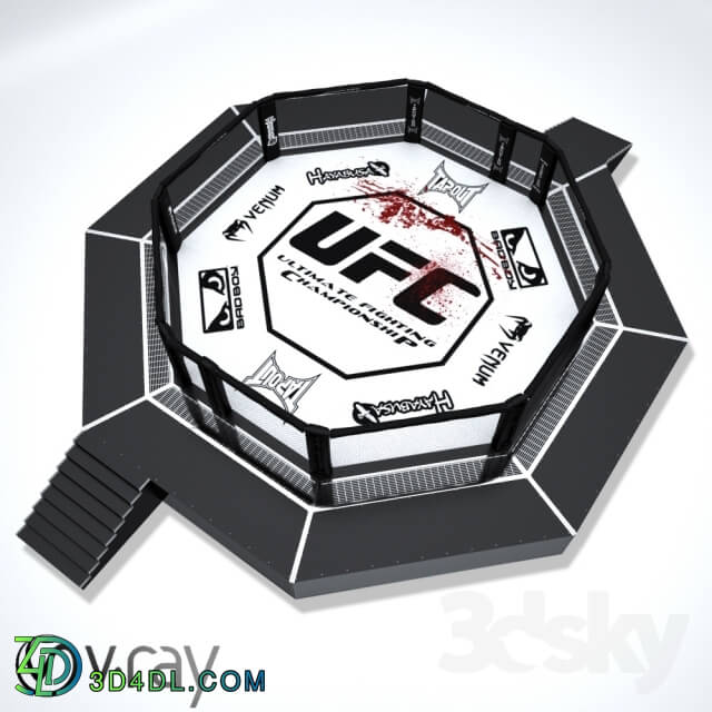 Sports - UFC Octagon Ring