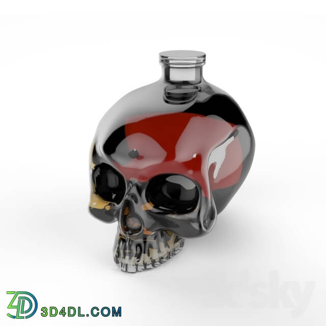Other decorative objects - Bottle skull