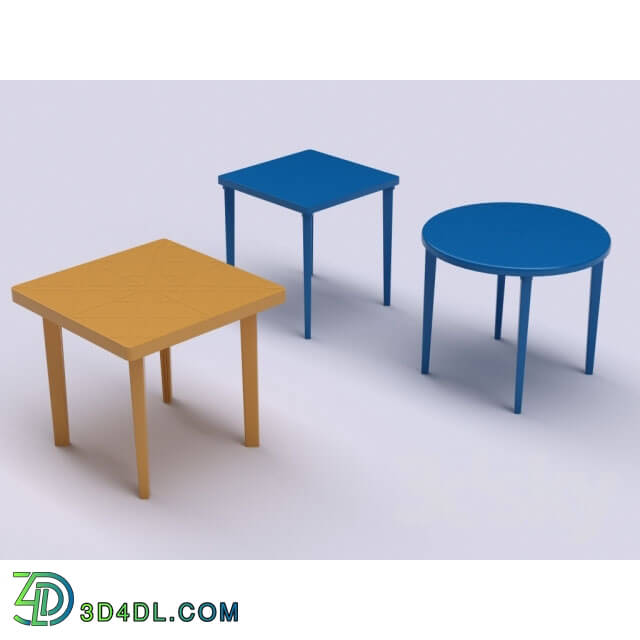 Table - Plastic Tables_ Pragmatist_ Mars_ Dionysos