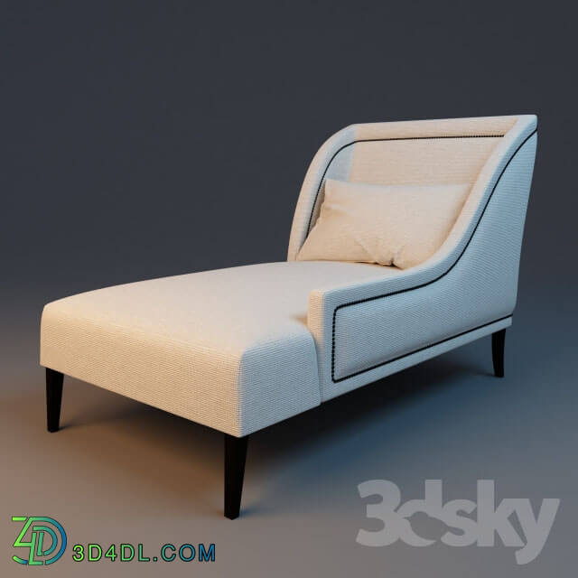 Other soft seating - Kravet - Pasadena One Arm Chaise