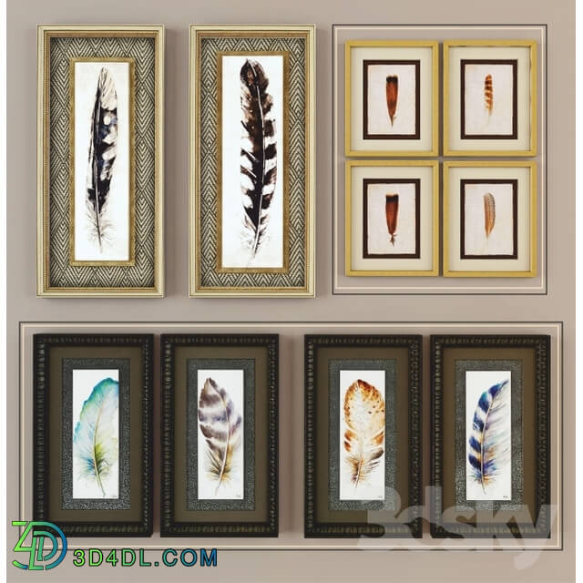 Frame - Collection of 01 paintings