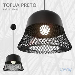 Ceiling light - LAMP Tofua Preto Leroy Merlin 