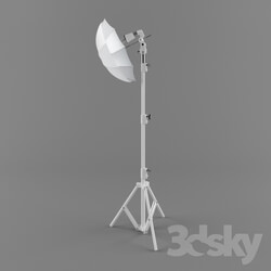 Technical lighting - photography umbrella 