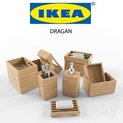 Bathroom accessories - IKEA Dragan Set 