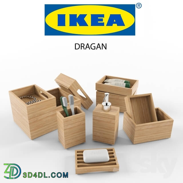 Bathroom accessories - IKEA Dragan Set