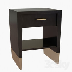 Sideboard _ Chest of drawer - Baker 3811 DAME DE PIQUE NIGHTSTAND 