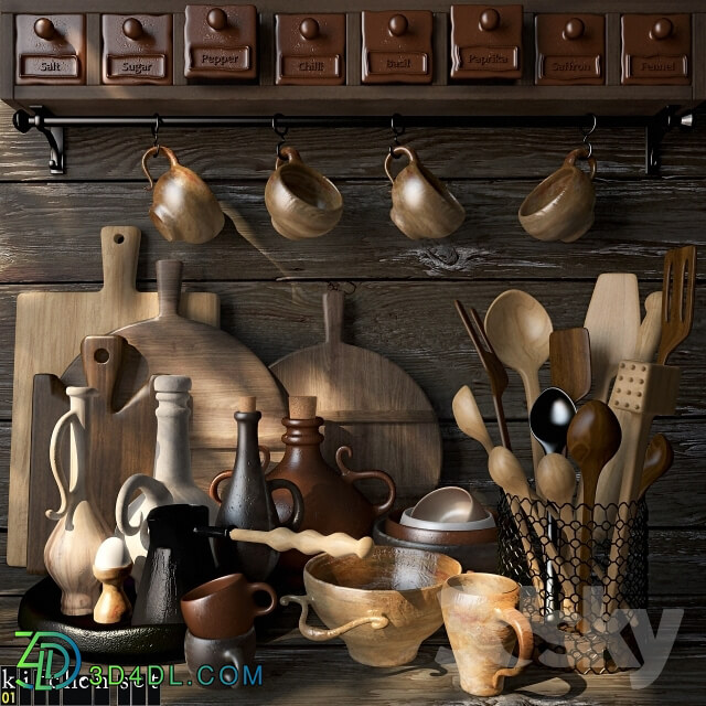 Other kitchen accessories - Kitchen Set - 01