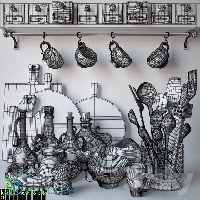 Other kitchen accessories - Kitchen Set - 01