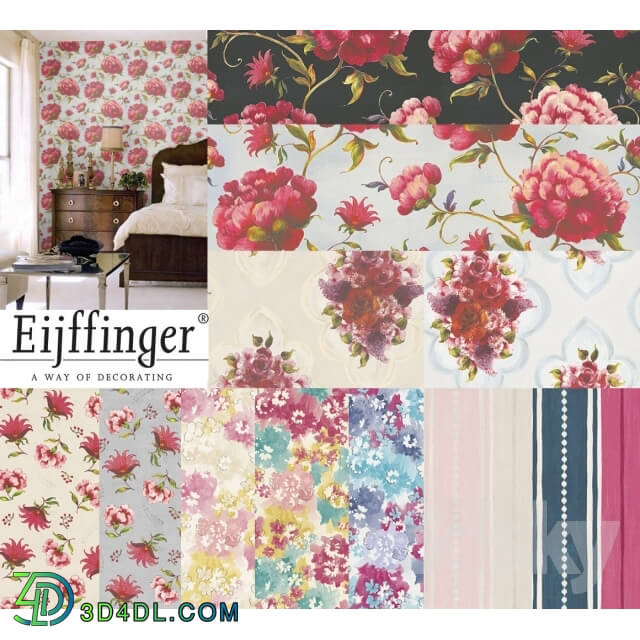 Wall covering - wallpaper Eijffinger Muse