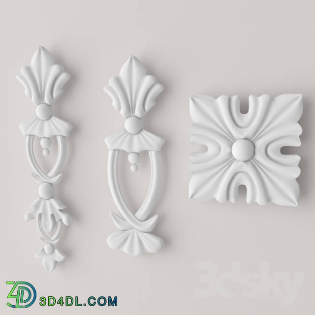 Decorative plaster - molding