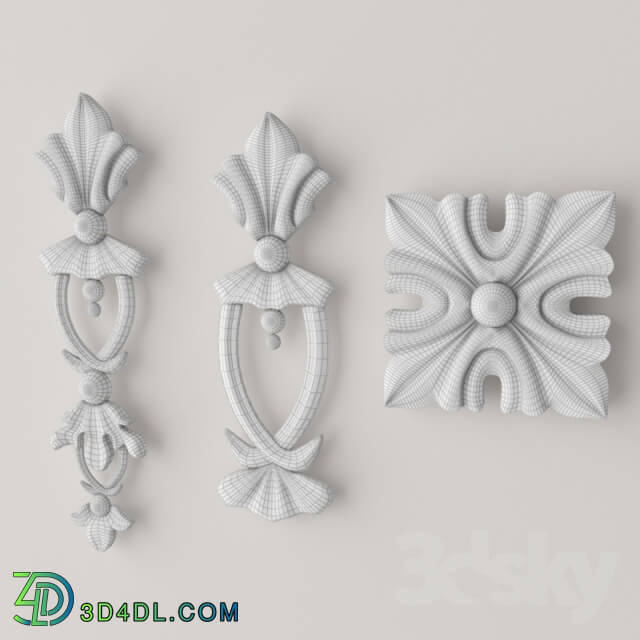 Decorative plaster - molding