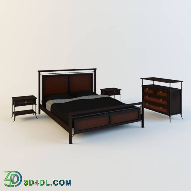 Bed - Forged bed