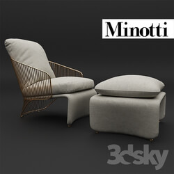 Arm chair - Minotti Colette 