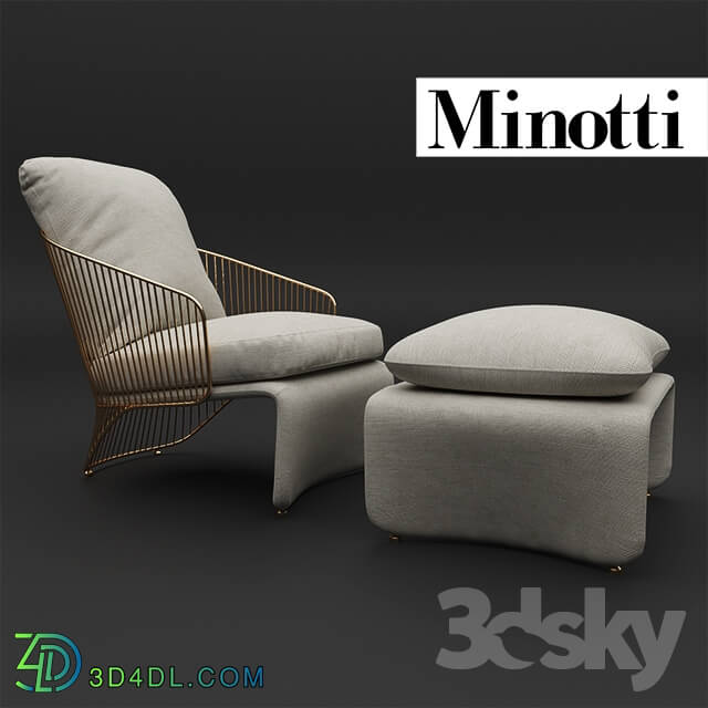 Arm chair - Minotti Colette