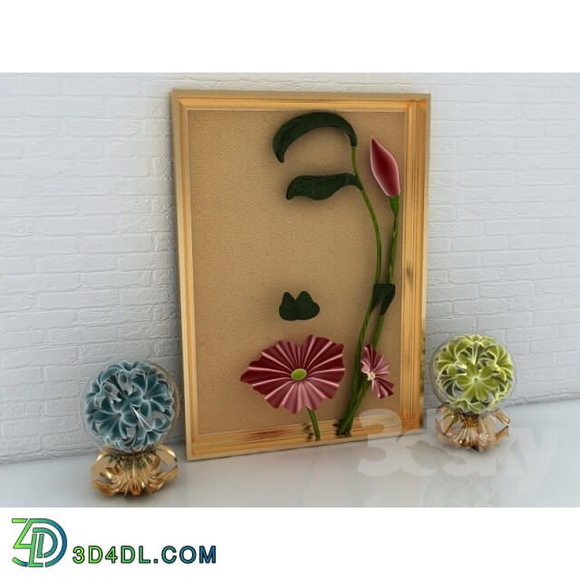 Other decorative objects - Flower girl illusion