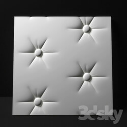 Other decorative objects - 3D panel _quot_Button_quot_ 