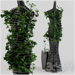 Plant - Ivy and mannequin 