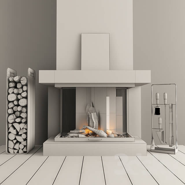 Fireplace - Fireplace and accessories