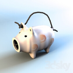 Other decorative objects - aroma lamp _Piggy_ 