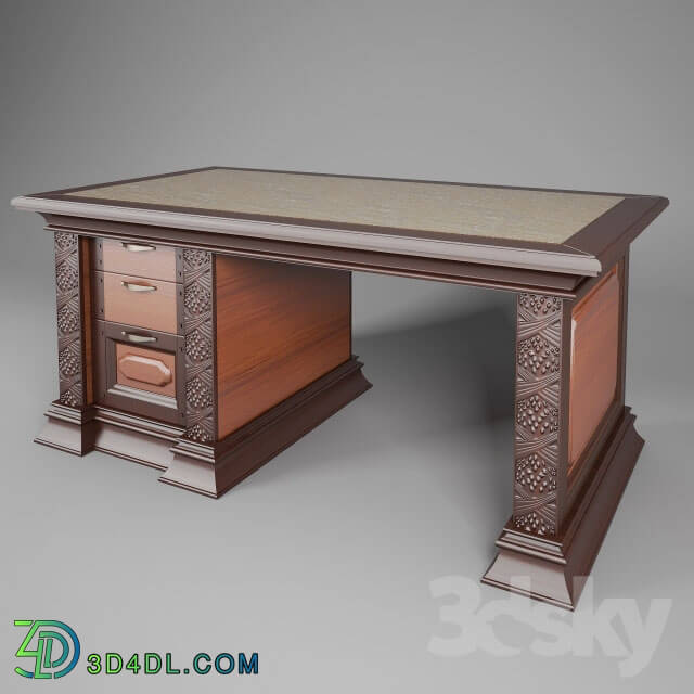 Table - Table with stone top