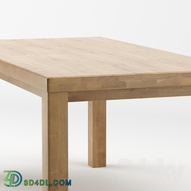 Table - Extendable solid wood table