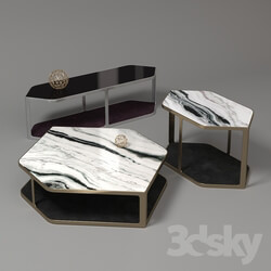 Table - LONGHI Tiles small tables 