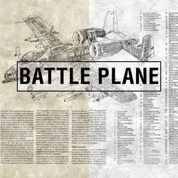 Wall covering - Factura _ Battle Plane 