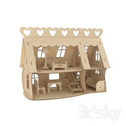 Miscellaneous - Plywood Dollhouse 