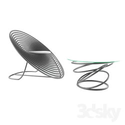 Table _ Chair - Circle comfort chair 