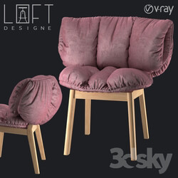 Arm chair - Chair LoftDesigne 1676 model 
