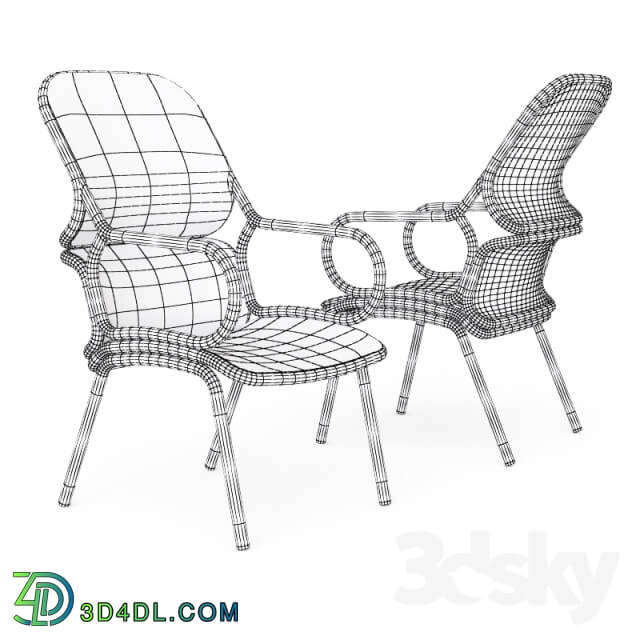 Arm chair - Frames chairs by Jaime Hayon for Expormim