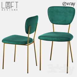 Chair - Chair LoftDesigne 1481 model 