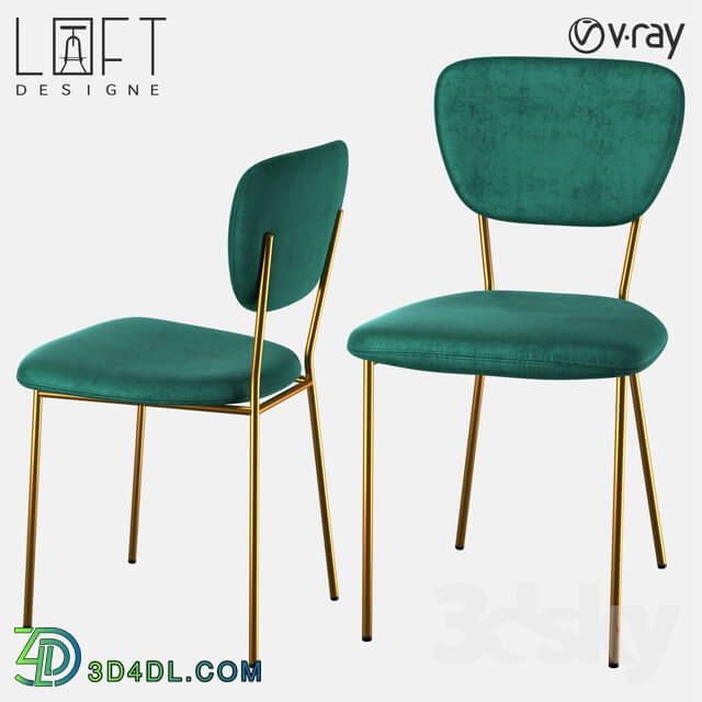 Chair - Chair LoftDesigne 1481 model