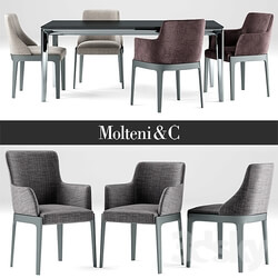Table _ Chair - Table and chair Chelsea Chair Molteni _amp_ 