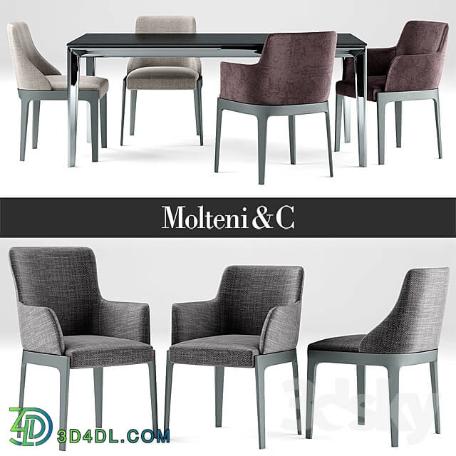 Table _ Chair - Table and chair Chelsea Chair Molteni _amp_