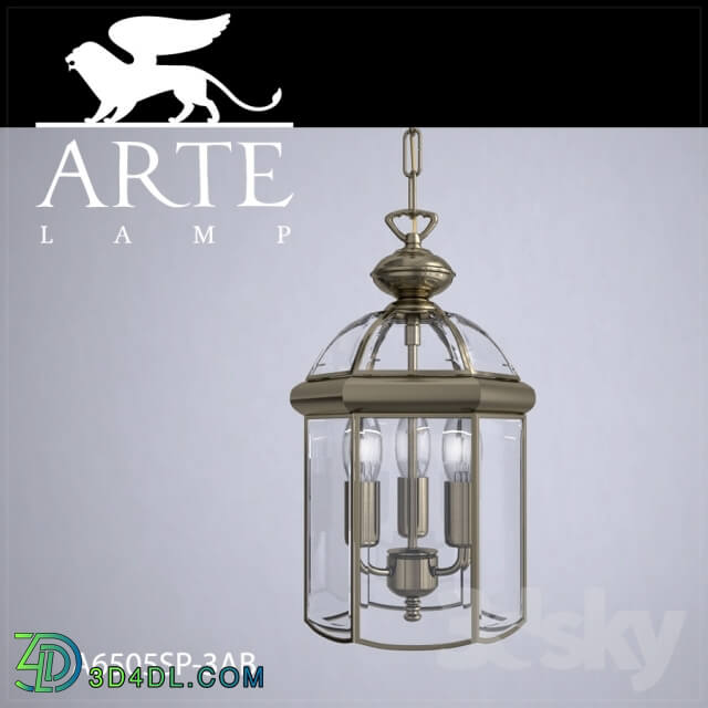 Ceiling light - Hanging lamp ARTE LAMP A6505SP-3AB