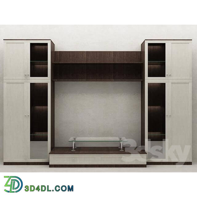 Wardrobe _ Display cabinets - Living Room ORNETA _Lapis Lazuli_