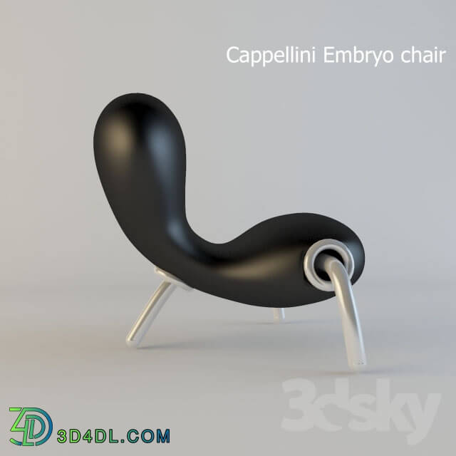 Arm chair - Cappellini Embryo