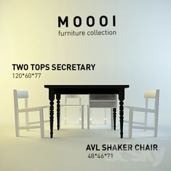 Table _ Chair - table with chairs MOOOI 