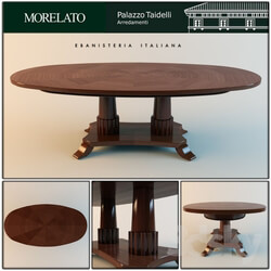 Table - Morelato Tavolo Biedermeier 