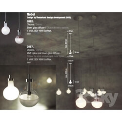 Ceiling light - vibia nobel 