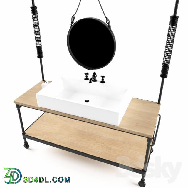 Bathroom furniture - Industrial Washbasin