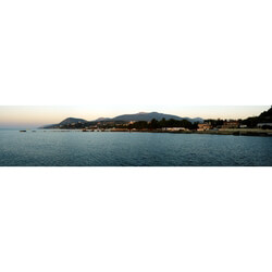 Panorama - Alushta_ morning. _Crimea_ 