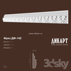 Decorative plaster - DF-142_80h28mm 