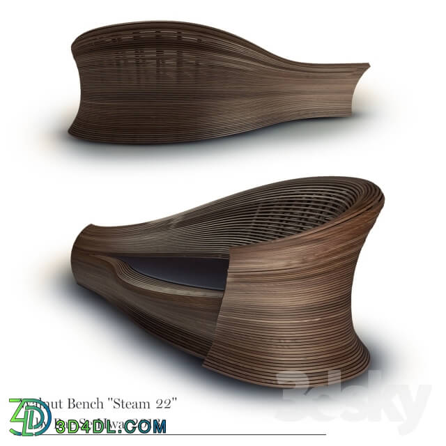 Other - Walnut Bench _quot_Steam 22_quot_ by Bae Se Hwa